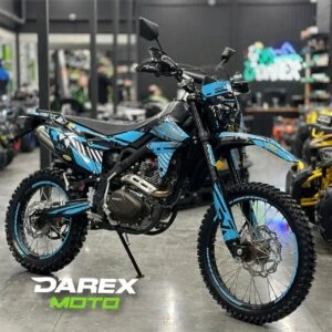 Мотоцикл эндуро Regulmoto ZR PR 4 valves (Черный/ синий, 300004-1) с ПТС  от официального дилера Darexmoto