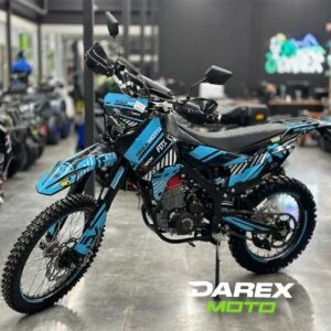 Мотоцикл эндуро Regulmoto ZR PR 4 valves (Черный/ синий, 300004-1) с ПТС  от официального дилера Darexmoto