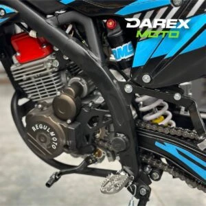 Мотоцикл эндуро Regulmoto ZR PR 4 valves (Черный/ синий, 300004-1) с ПТС  от официального дилера Darexmoto