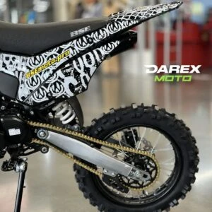 Питбайк BSE EX 125e 17/14 Max13 White Yellow 1  от официального дилера Darexmoto