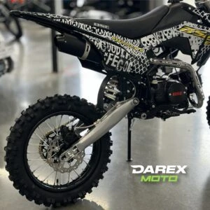 Питбайк BSE EX 125e 17/14 Max13 White Yellow 1  от официального дилера Darexmoto