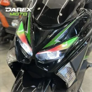 Скутер Jilang Маx про 175 (49сс) черный/ зеленый  от официального дилера Darexmoto