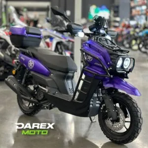 Скутер Jilang Танк 180 (49сс) фиолетовый  от официального дилера Darexmoto