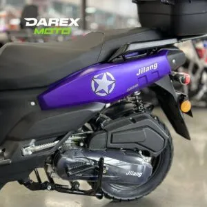 Скутер Jilang Танк 180 (49сс) фиолетовый  от официального дилера Darexmoto
