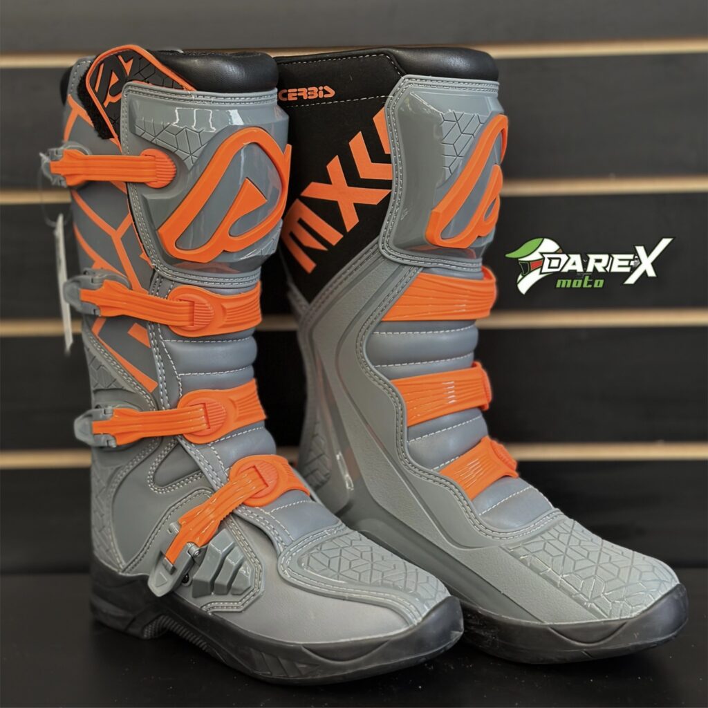 Мотоботы кроссовые Acerbis X-TEAM GREY/ORANGE (р45)