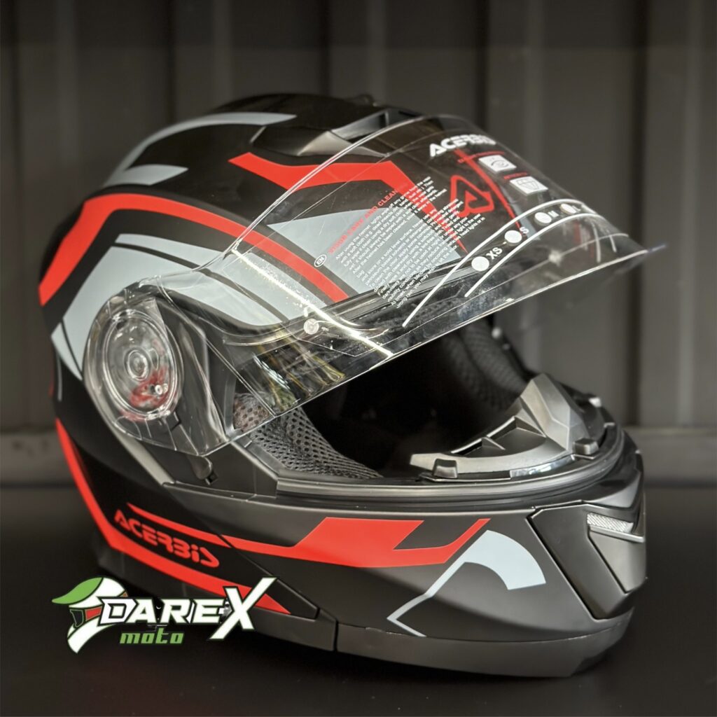 Шлем Acerbis SEREL Black/Red, XXL