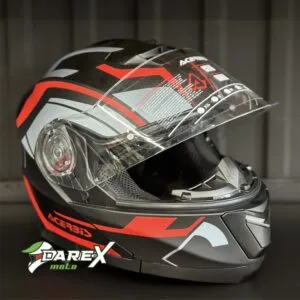 Шлем Acerbis SEREL Black/Red, XXL  от официального дилера Darexmoto