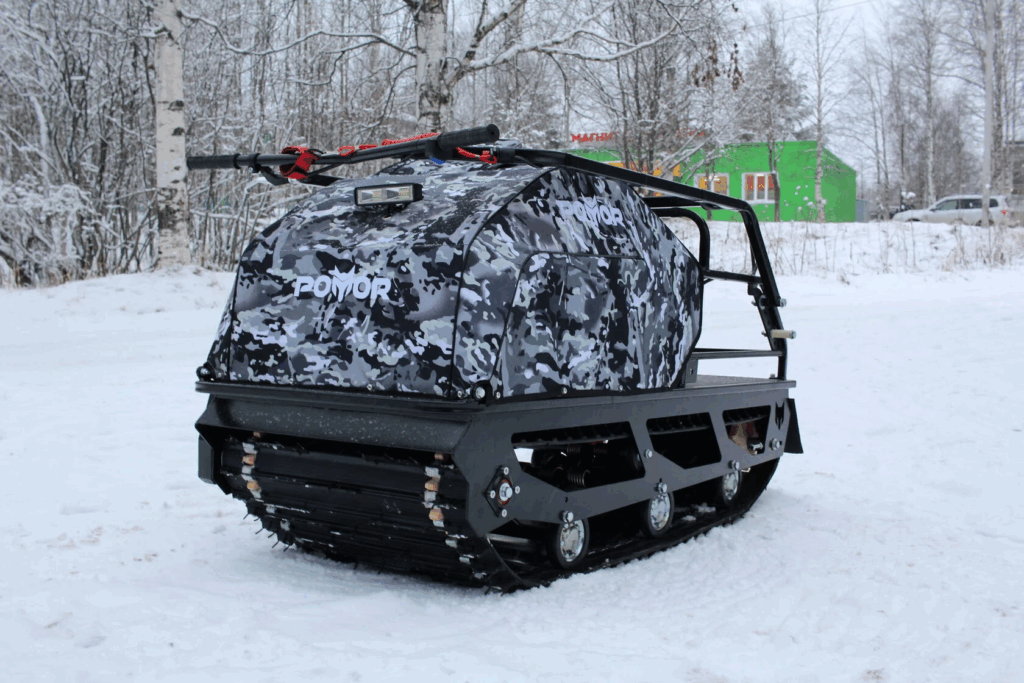 Мотобуксировщик POMOR М-600 PRO 20 л.с