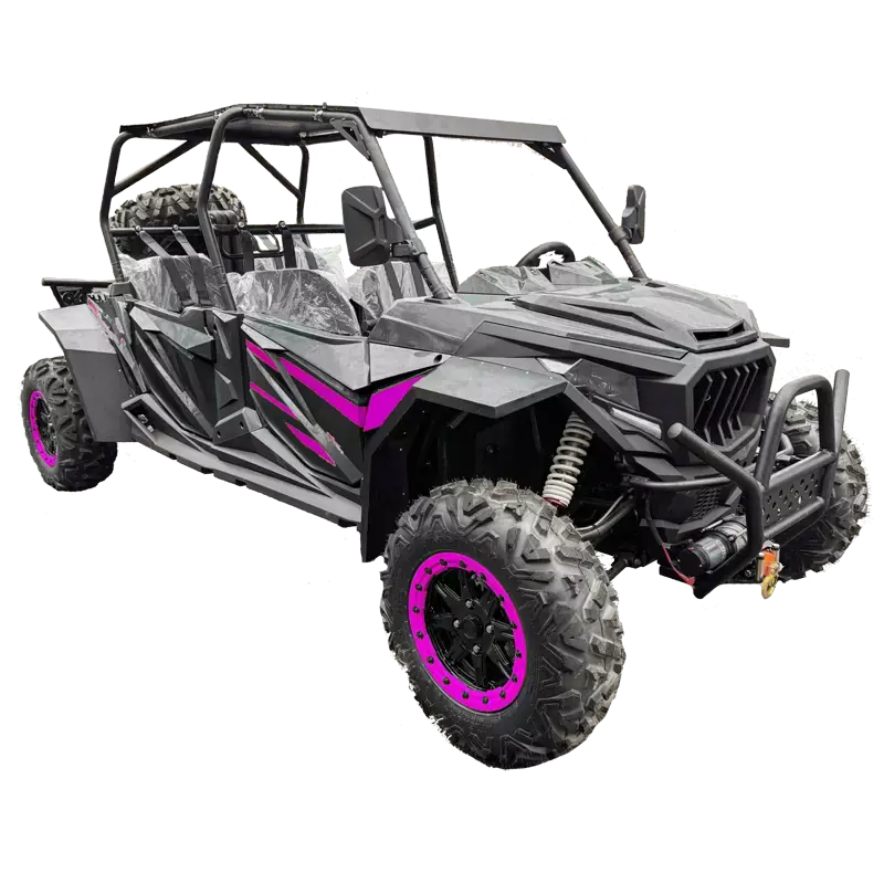 Багги HOOLEOX 800 x4 (черно-розовый)