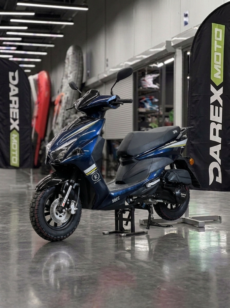 Скутер SPRMOTORS SPORT FS+ Синий T6-50C