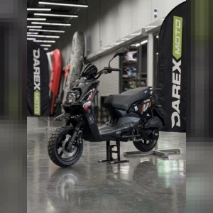 Скутер SPRMOTORS Zoom-10 чёрный T8-50G  от официального дилера Darexmoto