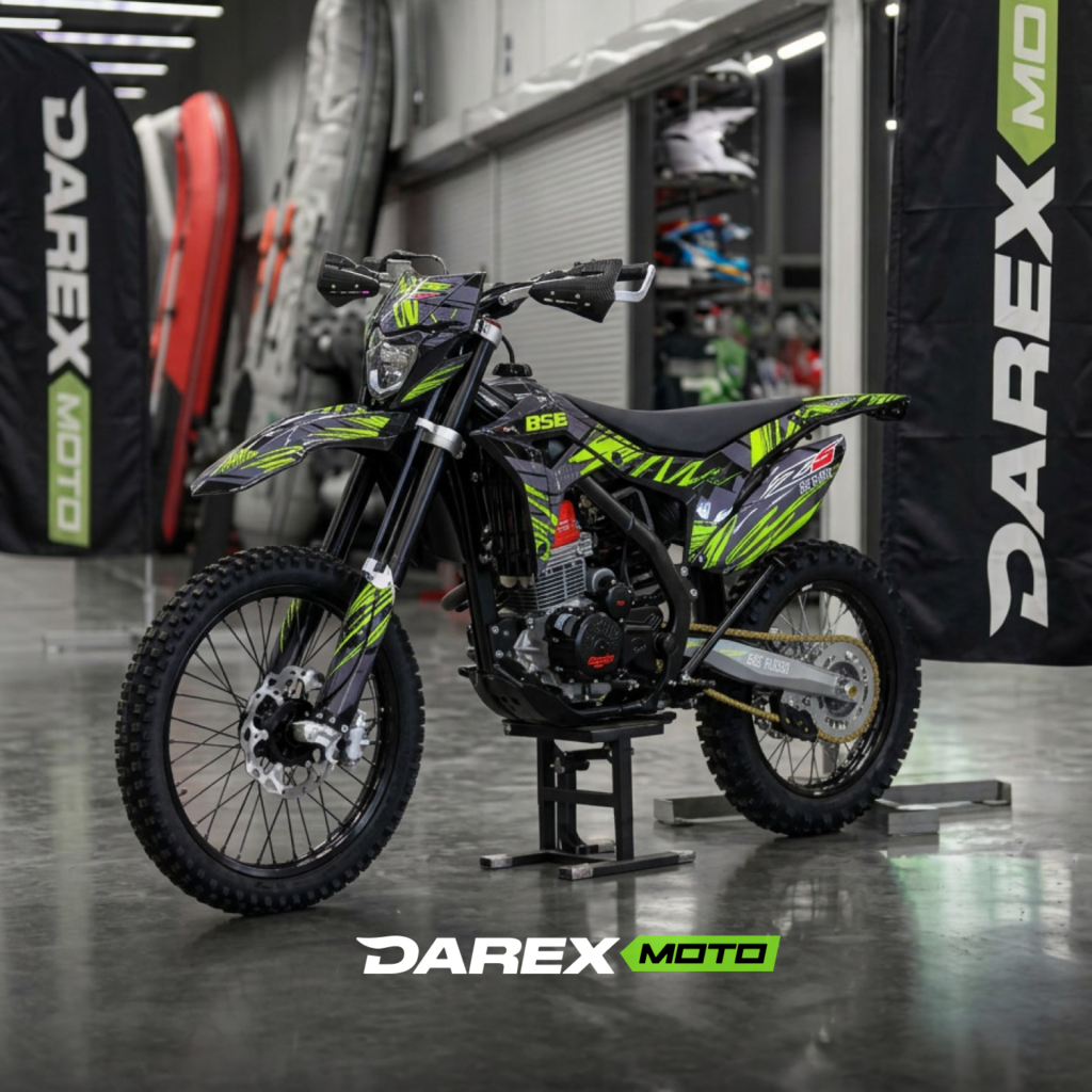 Мотоцикл эндуро BSE Z5 21/18 Neon Black