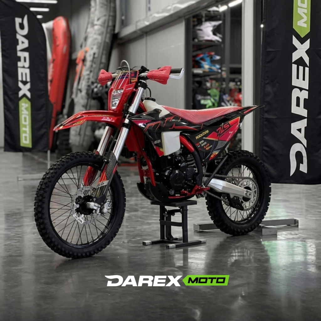 Мотоцикл эндуро Racer Z5 красный