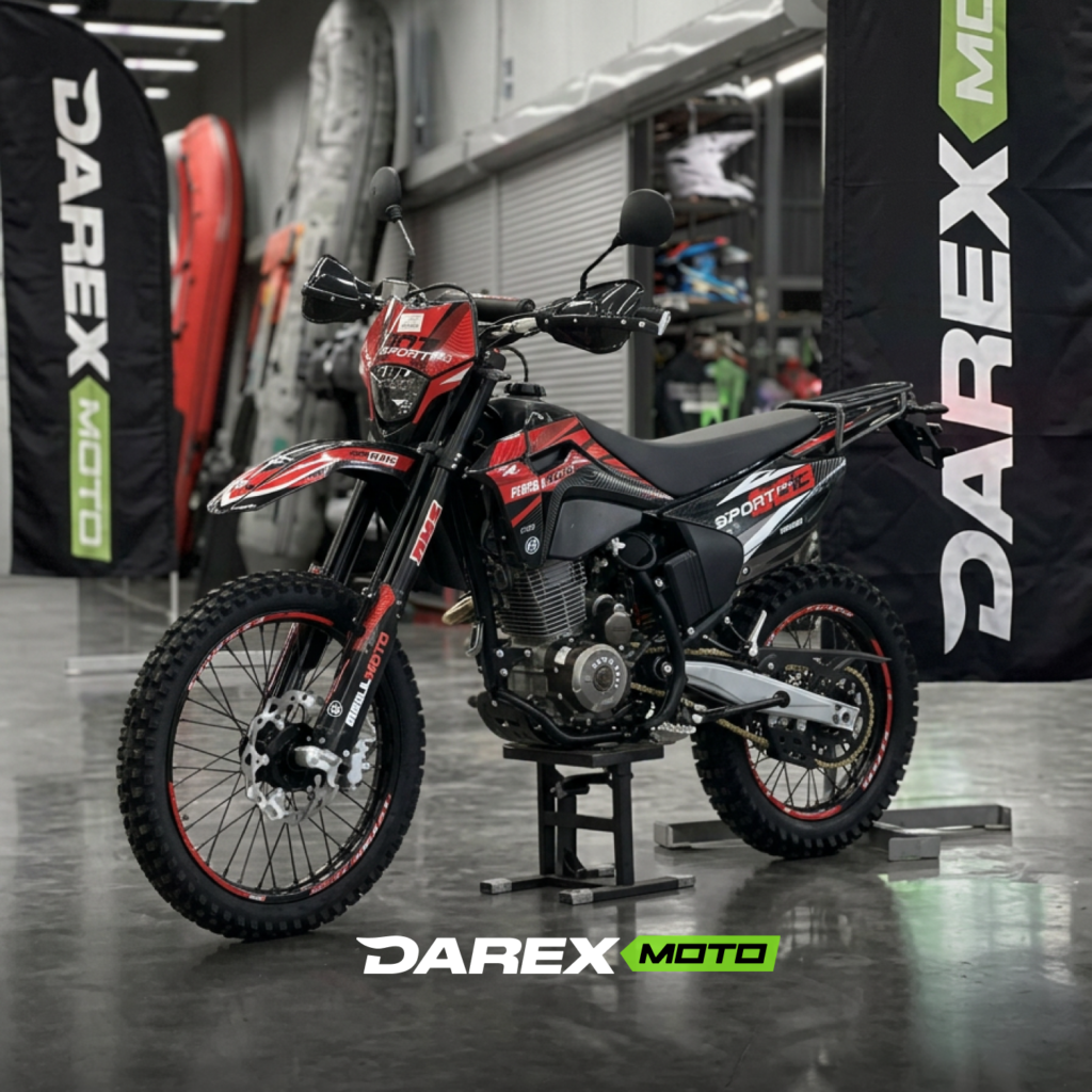 Мотоцикл эндуро Regulmoto Sport-003 PR PRO (Красный) с ПТС
