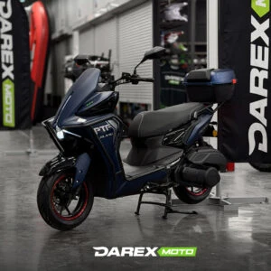 Скутер Jilang PTF 180(48) EFI темно синий/черный от официального дилера Darexmoto