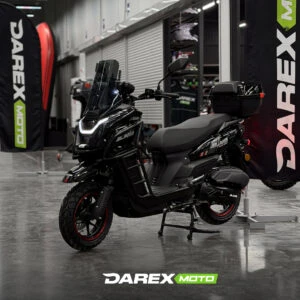 Скутер Jilang Tank 3 180(48) carb черный от официального дилера Darexmoto