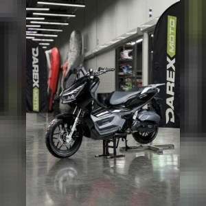 Скутер SPRMOTORS ADV MAX чёрный T4-50L (с кофром) от официального дилера Darexmoto