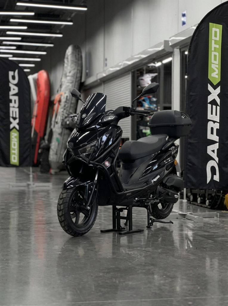 Скутер SPRMOTORS Enjoy черный