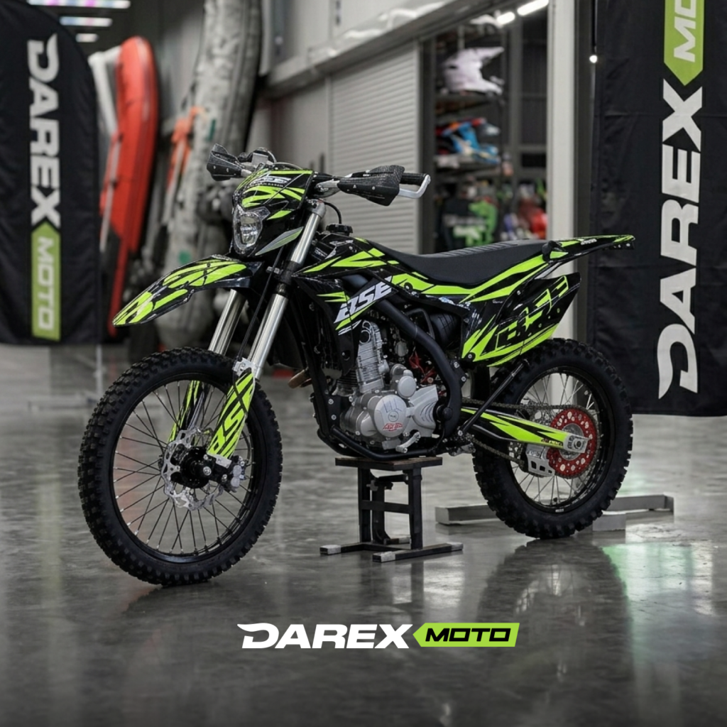 Мотоцикл эндуро BSE Z7 Green Blast New