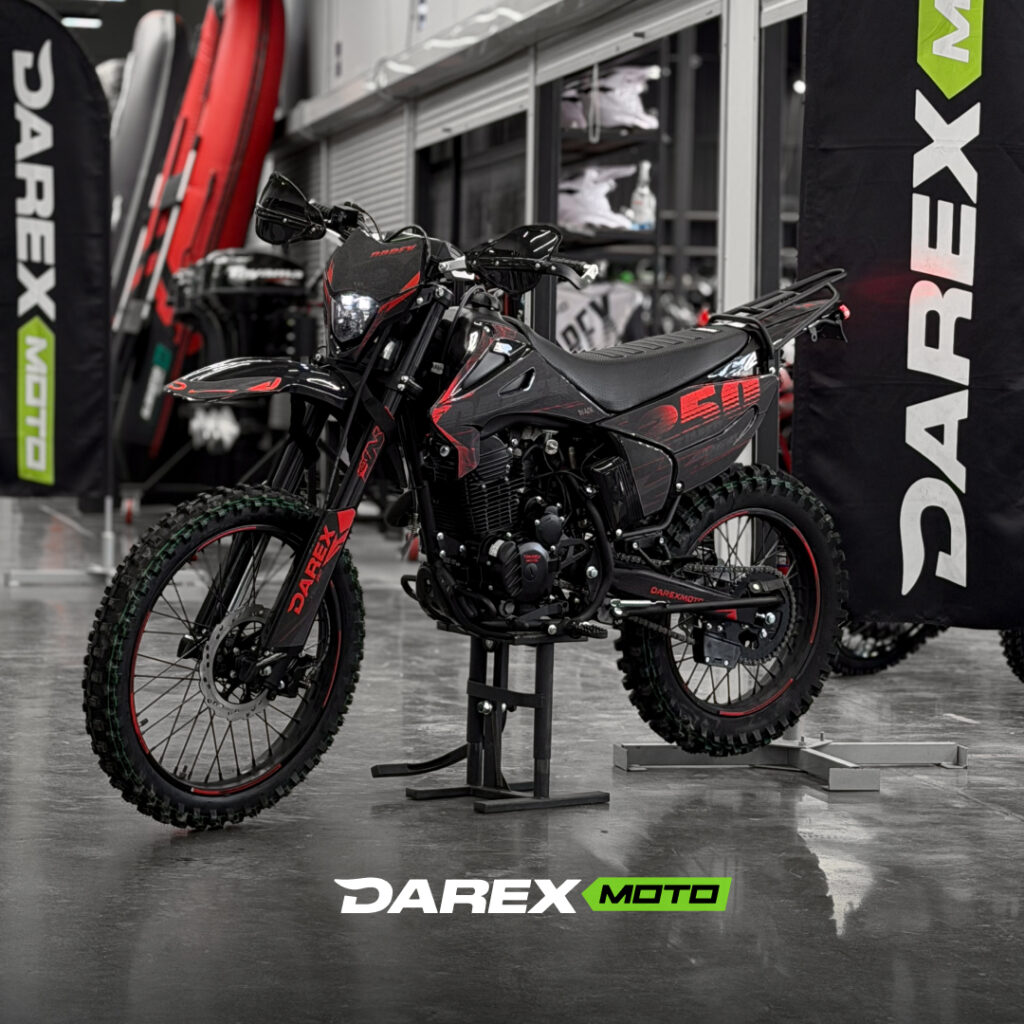 Мотоцикл эндуро Darex Timer 250 black/red (черный/красный)