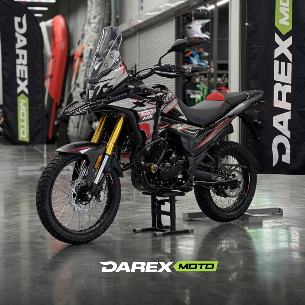 Мотоцикл эндуро 300 ENDURO GARET 19/17 черный с ПТС