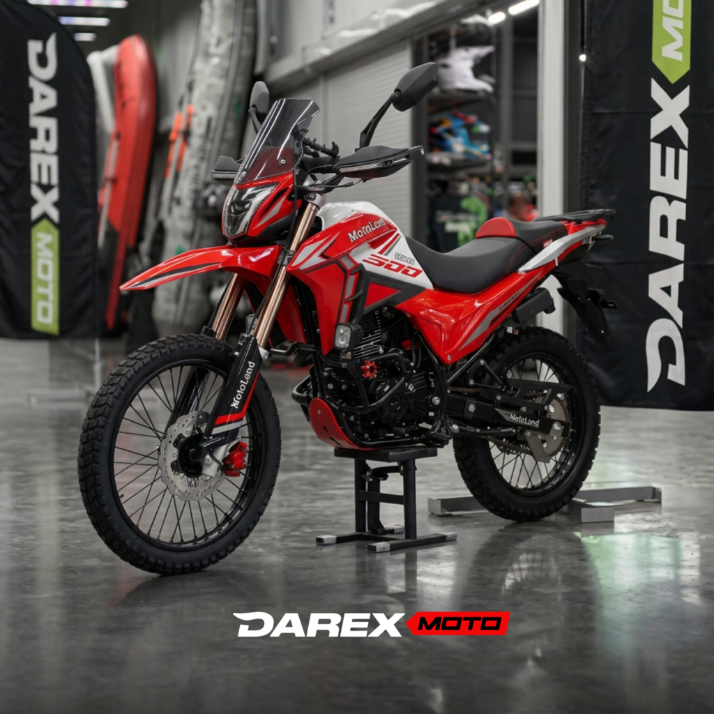 Мотоцикл эндуро 300 ENDURO SHIFT красный с ПТС