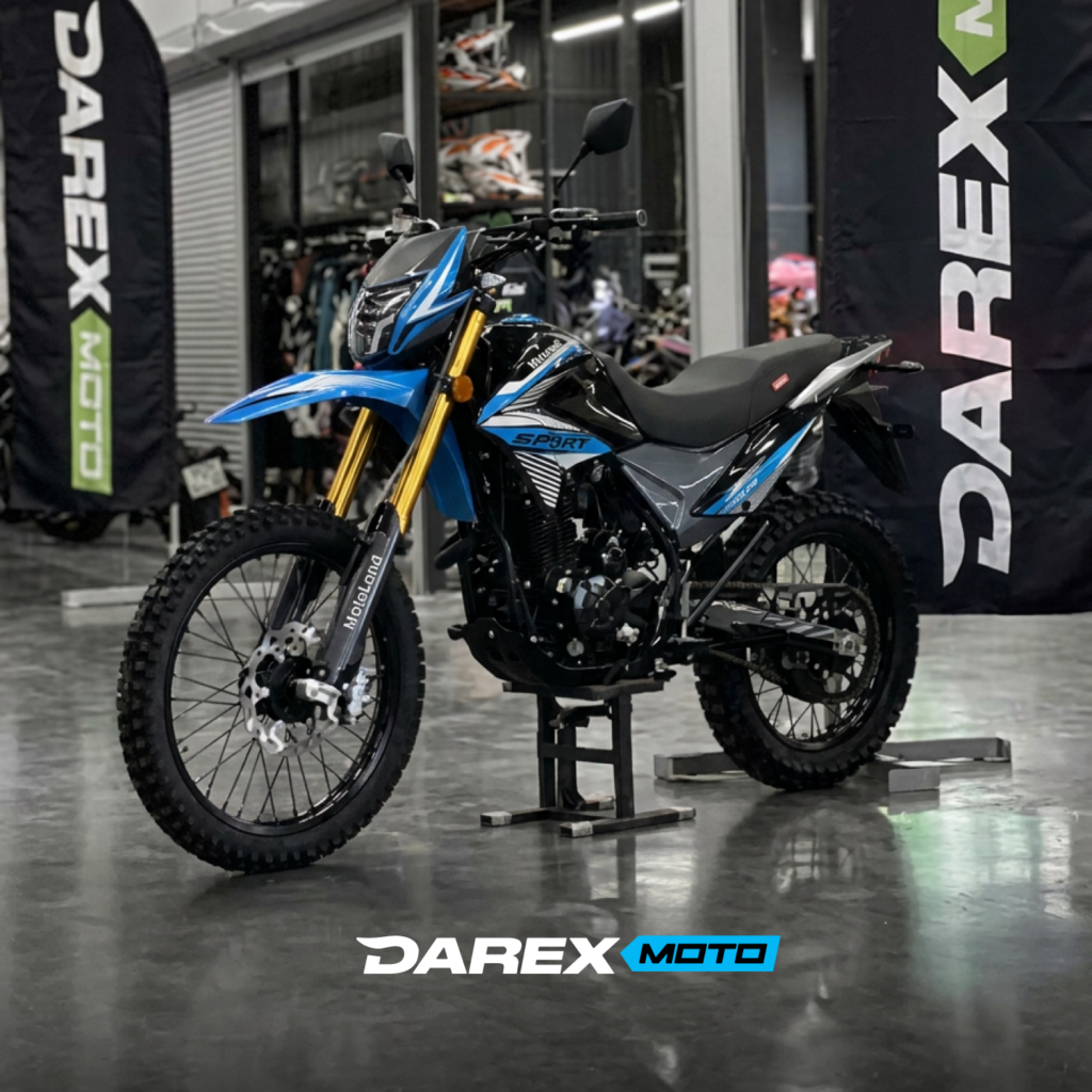 Мотоцикл эндуро Motoland 300 ENDURO ST NEON синий с ПТС
