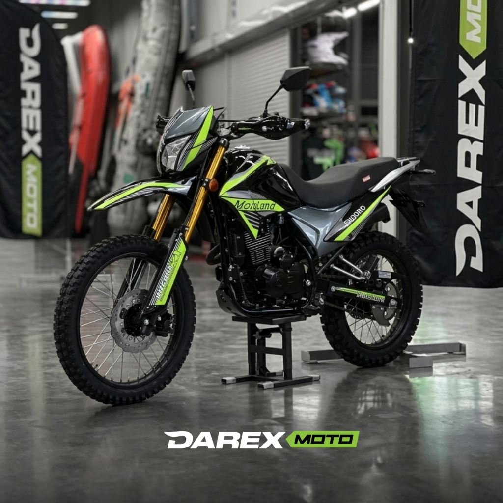 Мотоцикл эндуро Motoland 300 ENDURO ST NEON зеленый с ПТС