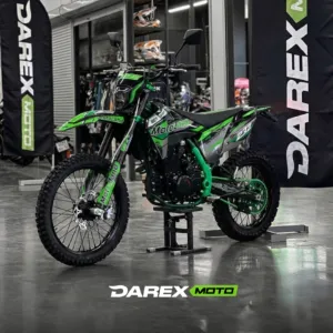 Мотоцикл кроссовый Motoland XT 250 HS (172FMM) зеленый от официального дилера Darexmoto