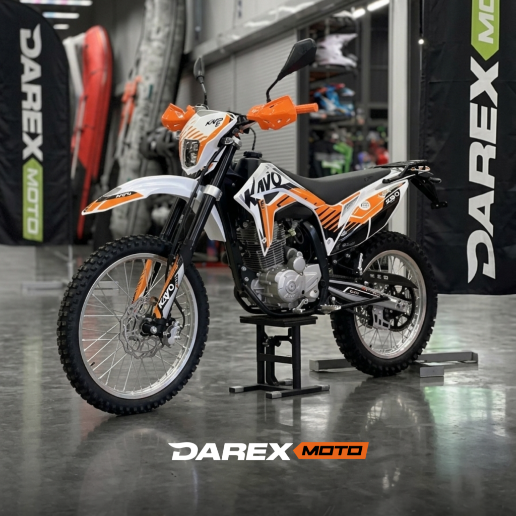 Мотоцикл кроссовый KAYO T2 300 ENDURO PR 21/18 (2023 г.) с ПТС (заводская упаковка, 1560012-790-4043)