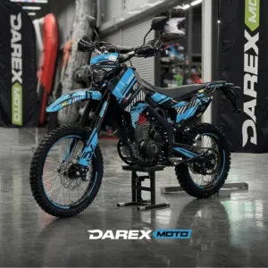 Мотоцикл эндуро Regulmoto ZR PR 4 valves (Черный/ синий, 300004-1) с ПТС  от официального дилера Darexmoto