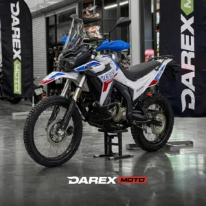 Мотоцикл эндуро Loncin DS250 Rally (белый) с ПТС от официального дилера Darexmoto