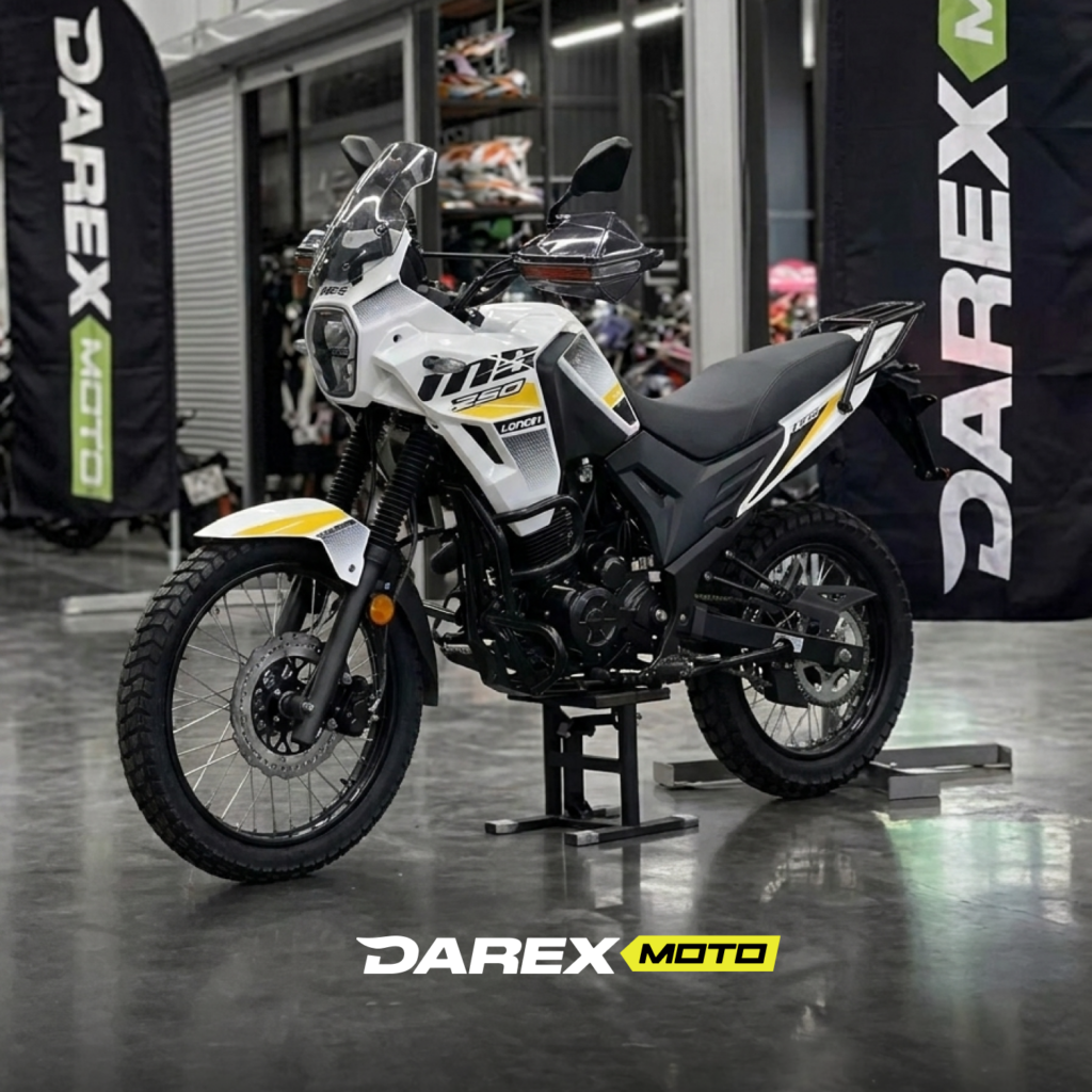 Мотоцикл эндуро Loncin MS 250 (белый) с ПТС