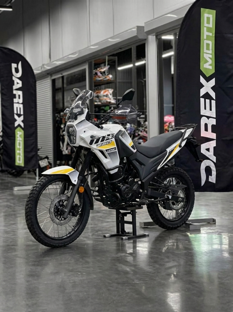 Мотоцикл эндуро Loncin MS 250 (белый) с ПТС