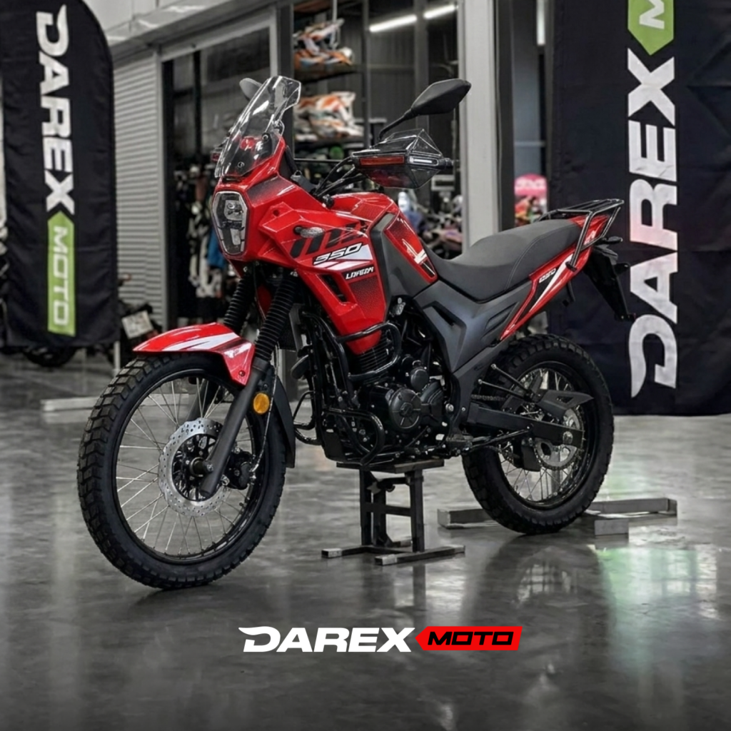 Мотоцикл эндуро Loncin MS 250 (красный) с ПТС