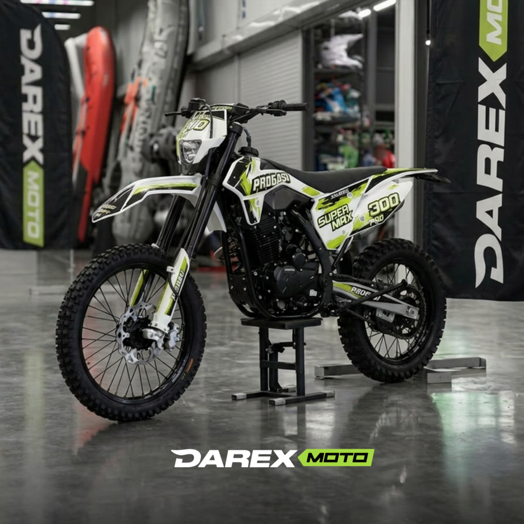 Мотоцикл эндуро PROGASI Super Max 300 PRO NG Green