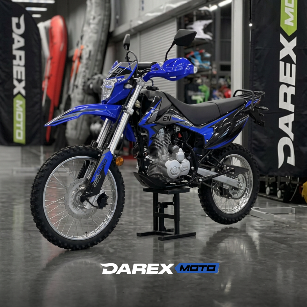 Мотоцикл эндуро Racer RC200GY-C2 Enduro синий с ПТС