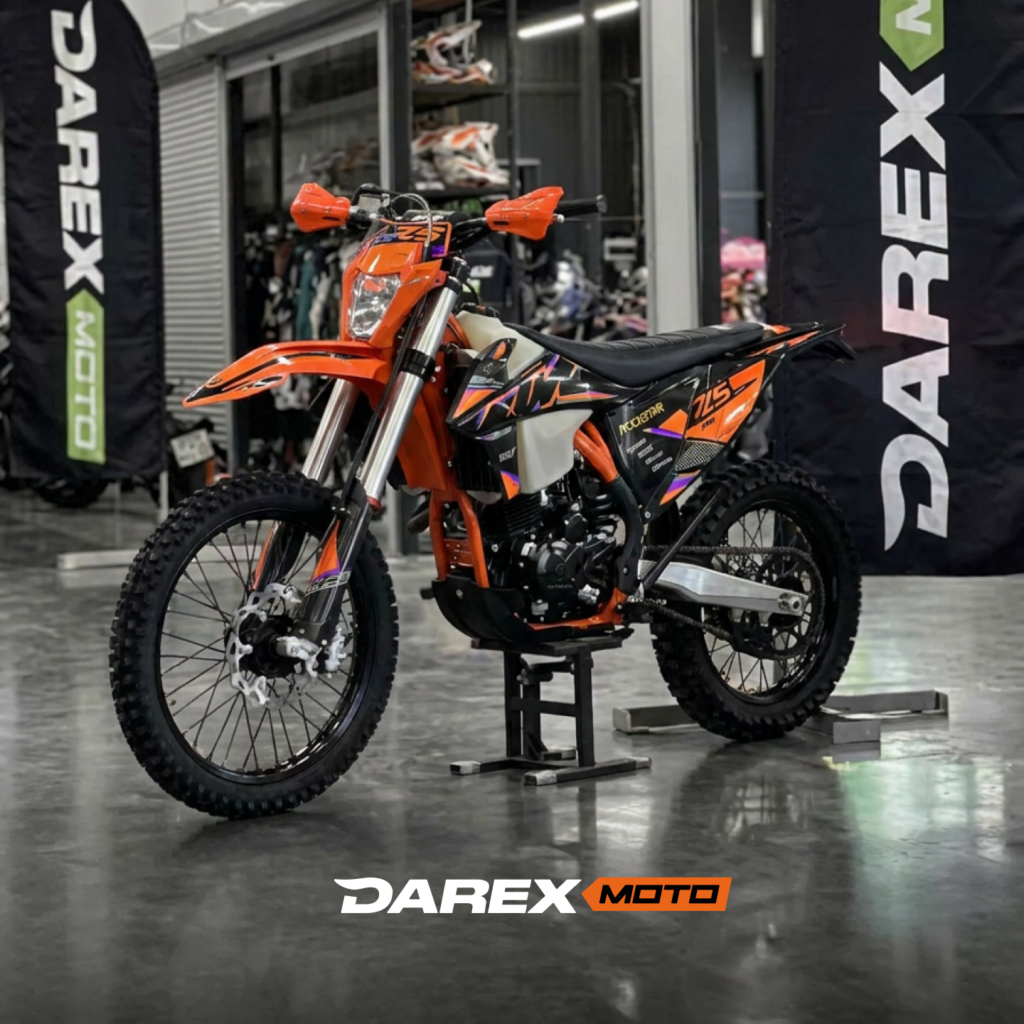 Мотоцикл эндуро Racer Z5 оранжевый