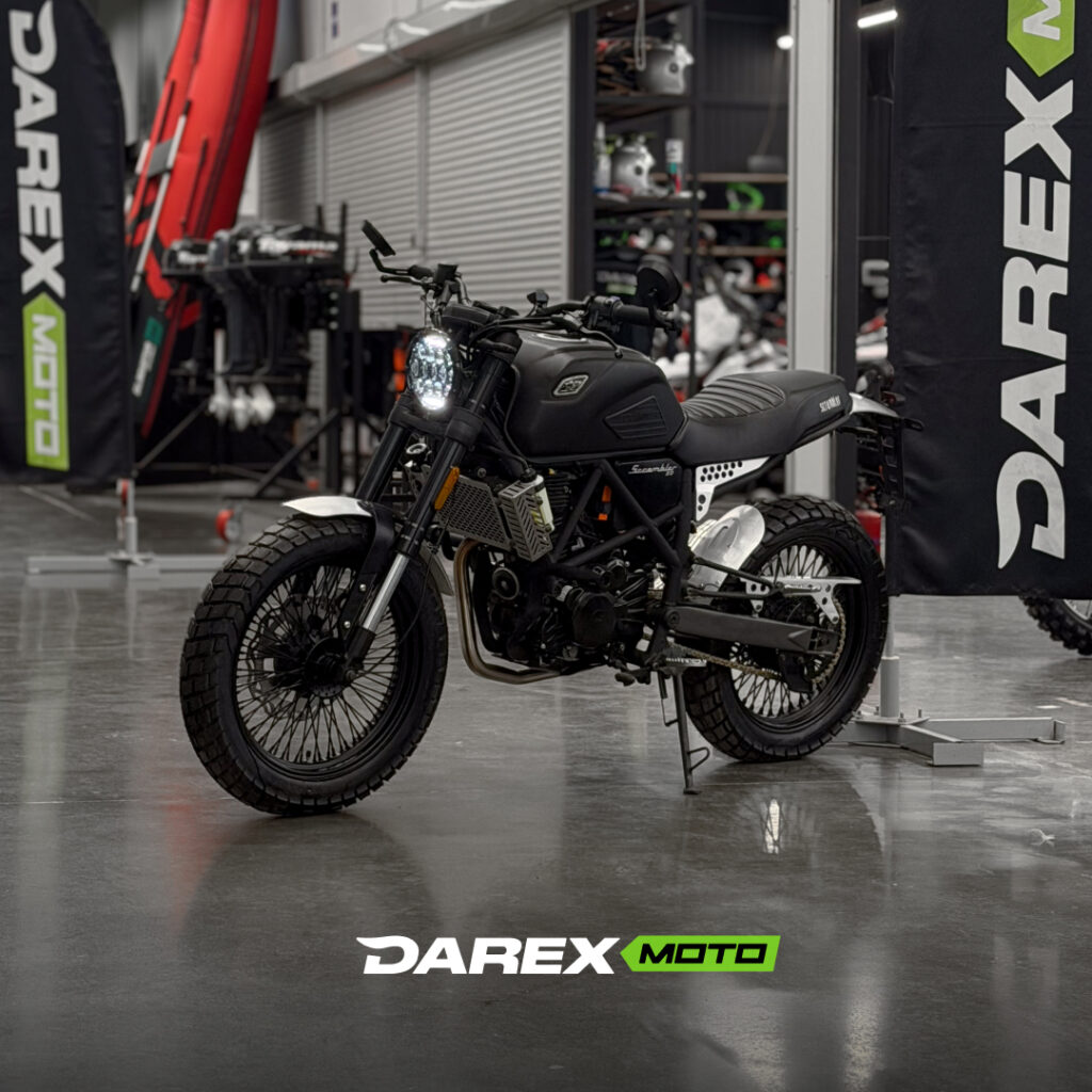 МОТОЦИКЛ FUEGO Scrambler 300 (Черный)