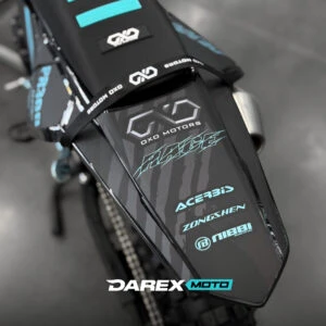 Мотоцикл кроссовый OXO RAGE PR300 (черный/голубой)  от официального дилера Darexmoto