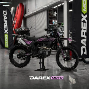 Мотоцикл кроссовый OXO RAGE YB300Н (черный/фиолетовый)  от официального дилера Darexmoto