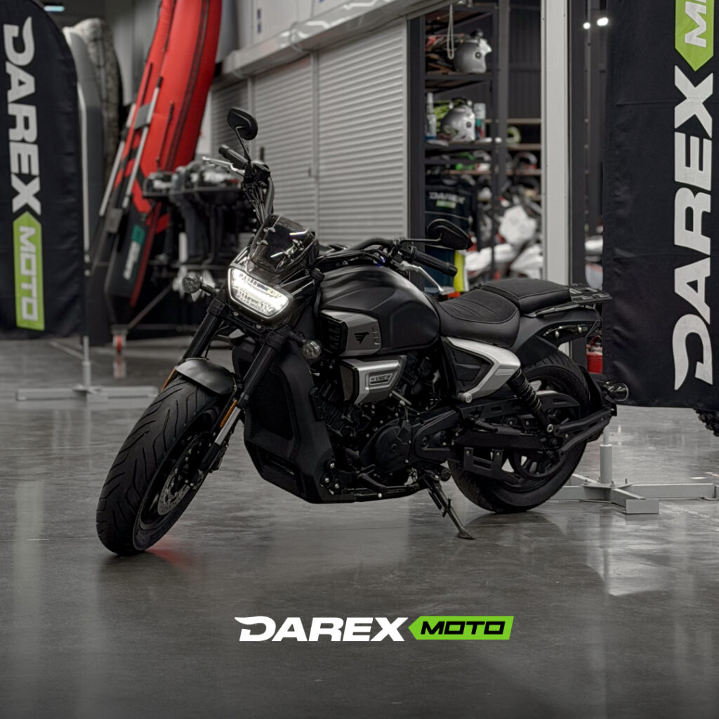 Мотоцикл VMC CRUISER 650 (LJ650-V 647cc,EFI,ABS)Серия 6500 (MATT BLACK)