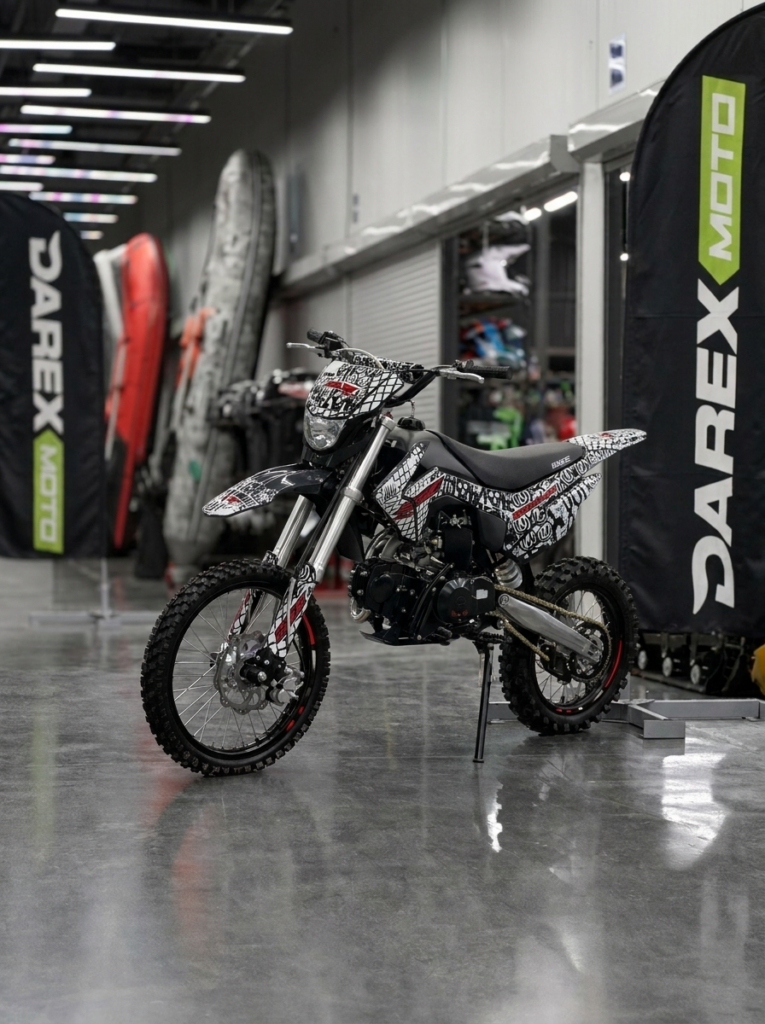Питбайк BSE EX 125e 17/14 Max13 White Red