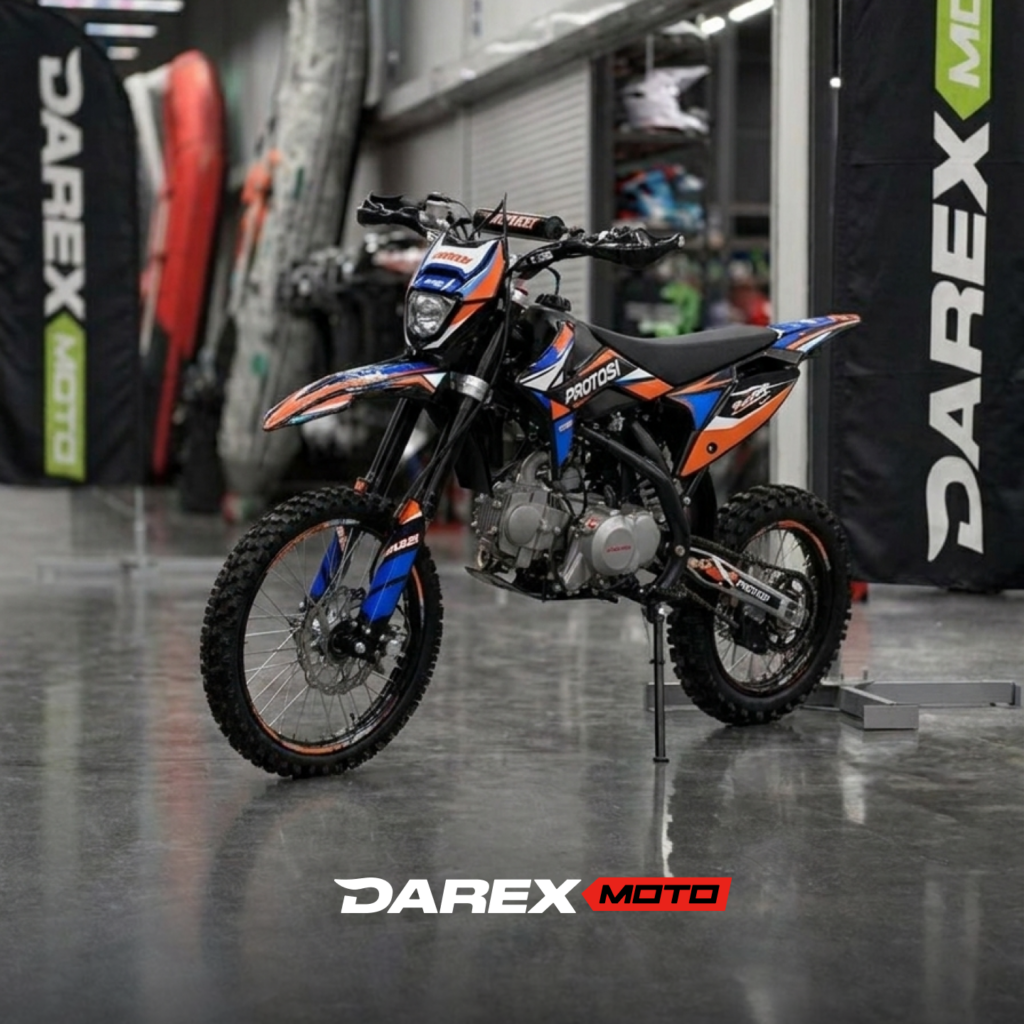 Питбайк PROGASI Jumbo 125 (Orange Blue)