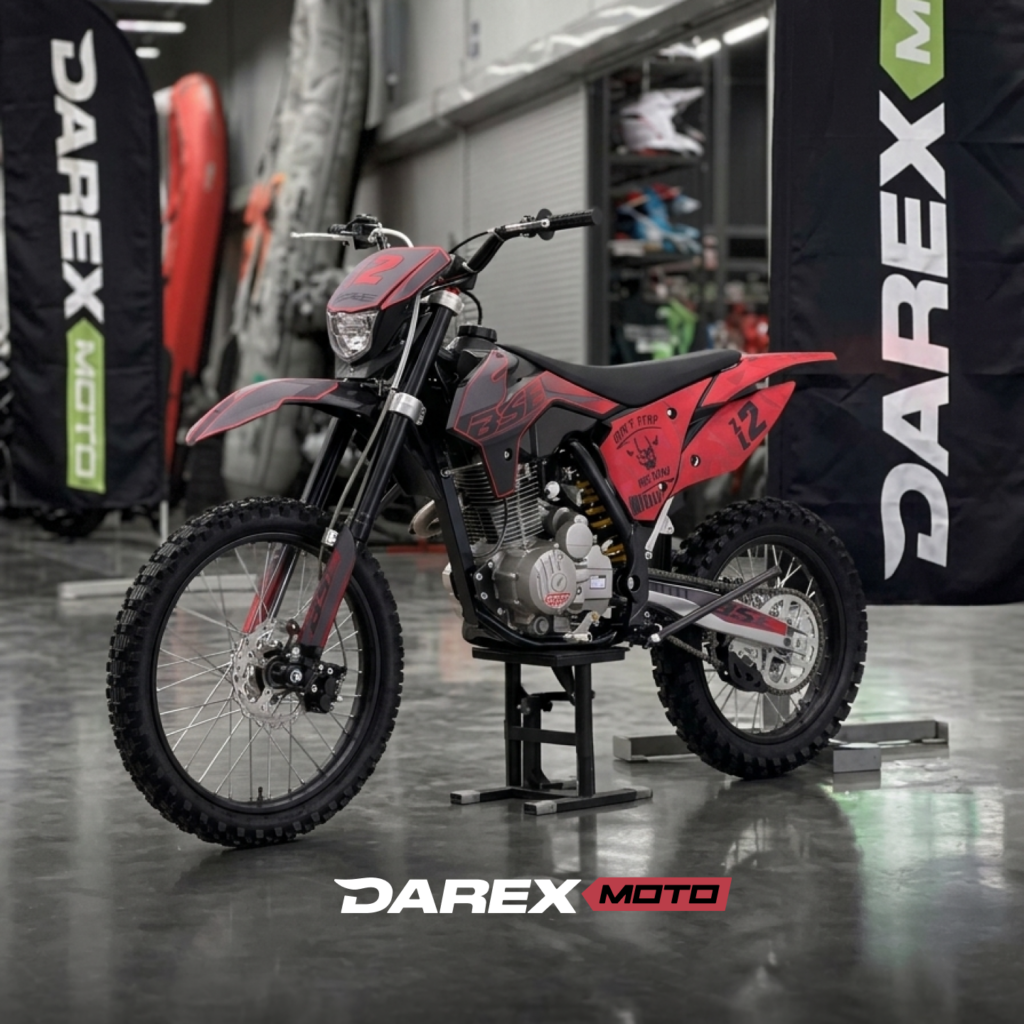 Мотоцикл эндуро BSE Z2 L Split Red 19/16