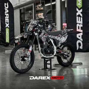 Мотоцикл эндуро BSE Z10L Graffiti White (030) от официального дилера Darexmoto