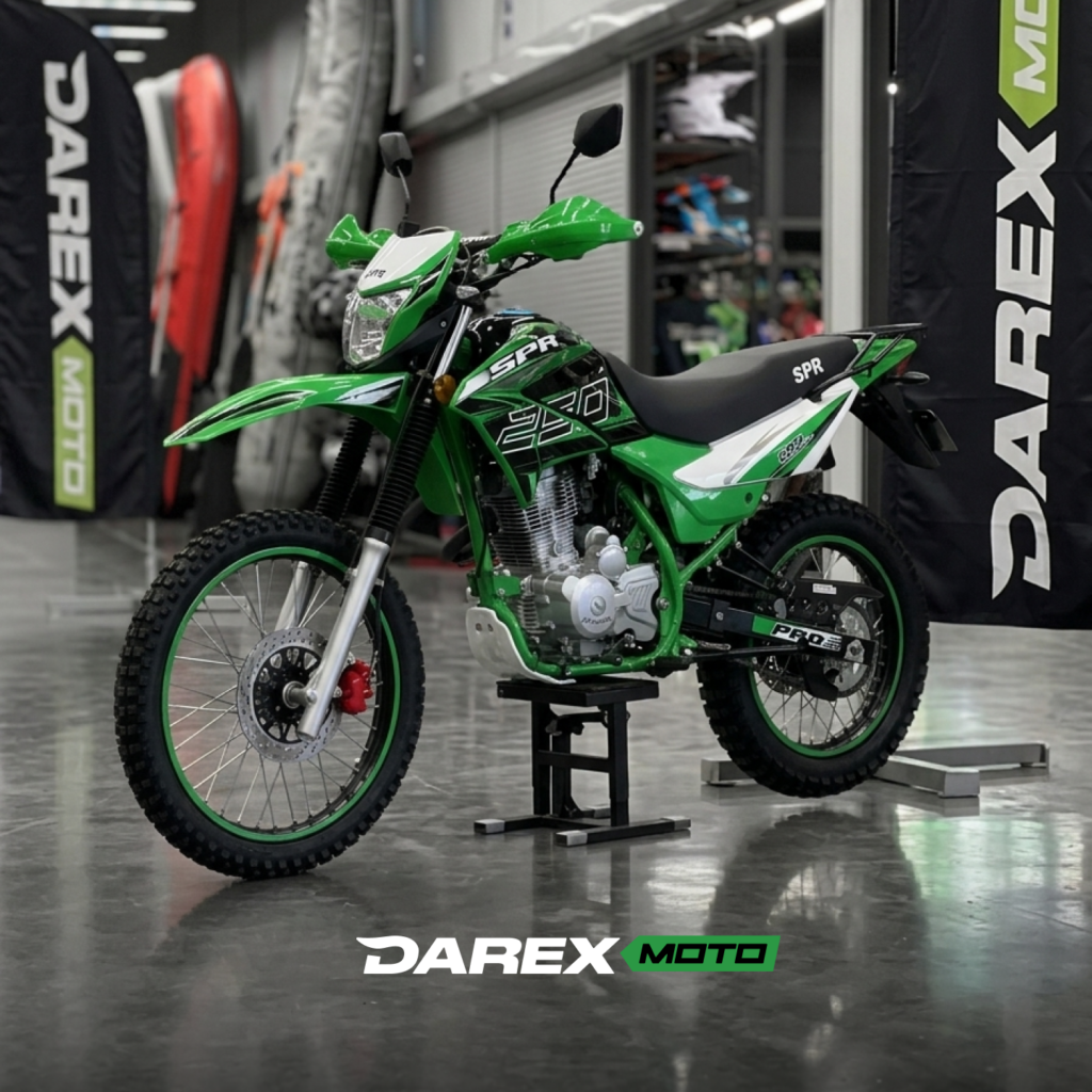 Мотоцикл эндуро SPRMOTORS CROSSROAD-1 FH250-Y1 Зелёный