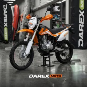 Мотоцикл эндуро Racer RC200GY-C2 Enduro оранжевый с ПТС  от официального дилера Darexmoto