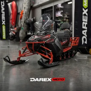 Снегоход IKUDZO HUNTER 400LK 15 V2 черный/красный  от официального дилера Darexmoto
