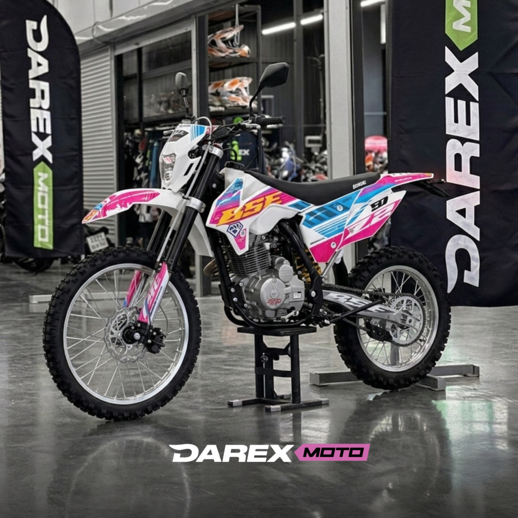 Мотоцикл эндуро BSE Z2 21/18 Roqvi Pink (015)